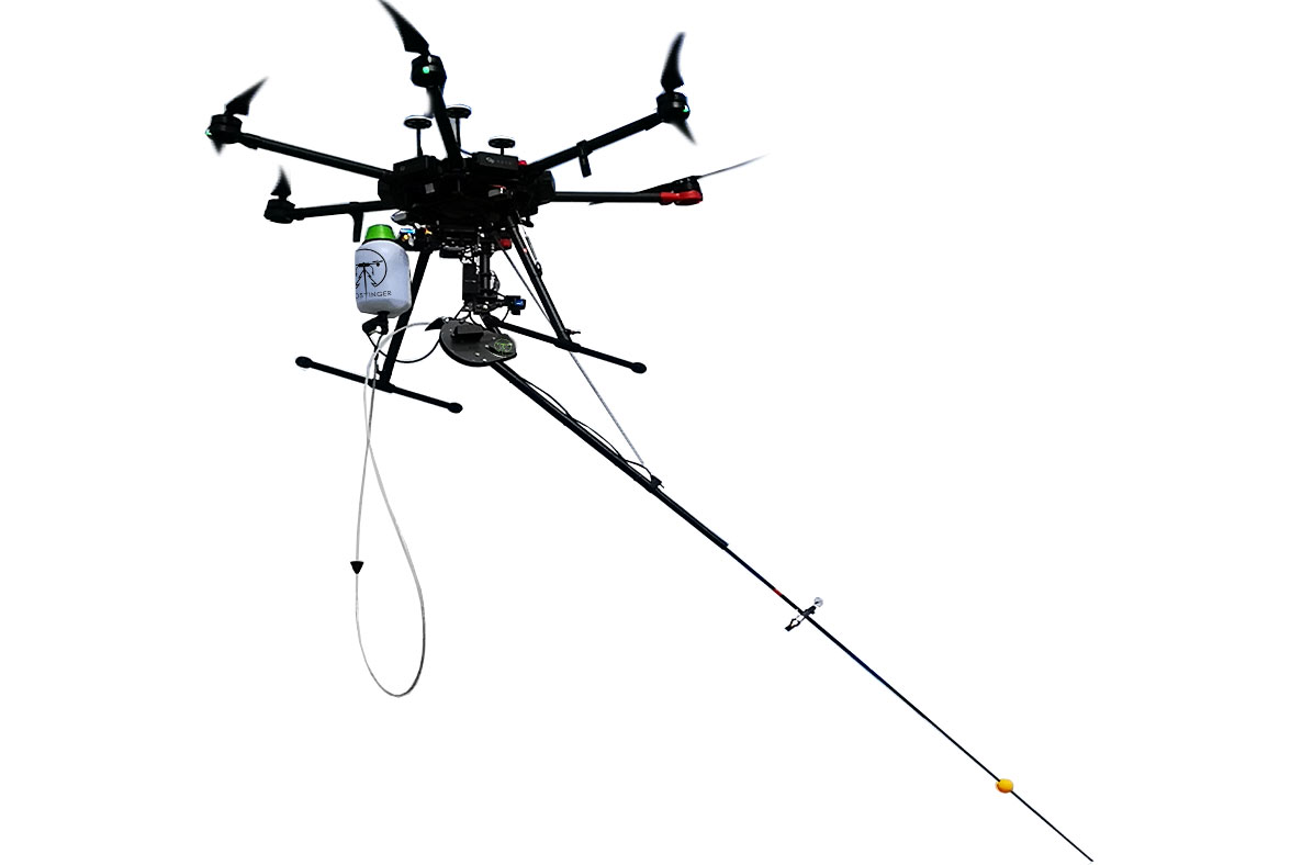 drone FitoVelu ideal para la lucha contra la avispa asiática (velutina)